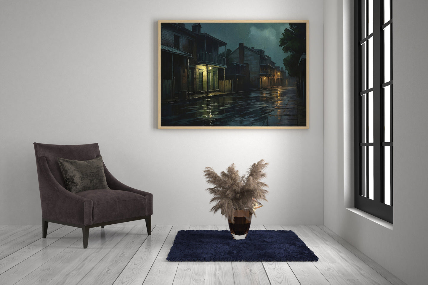 The Haunted Ghetto of New Orleans #5 - Scenic Print - Instant Art - Printable Wall Decor - INSTANT DIGITAL DOWNLOAD
