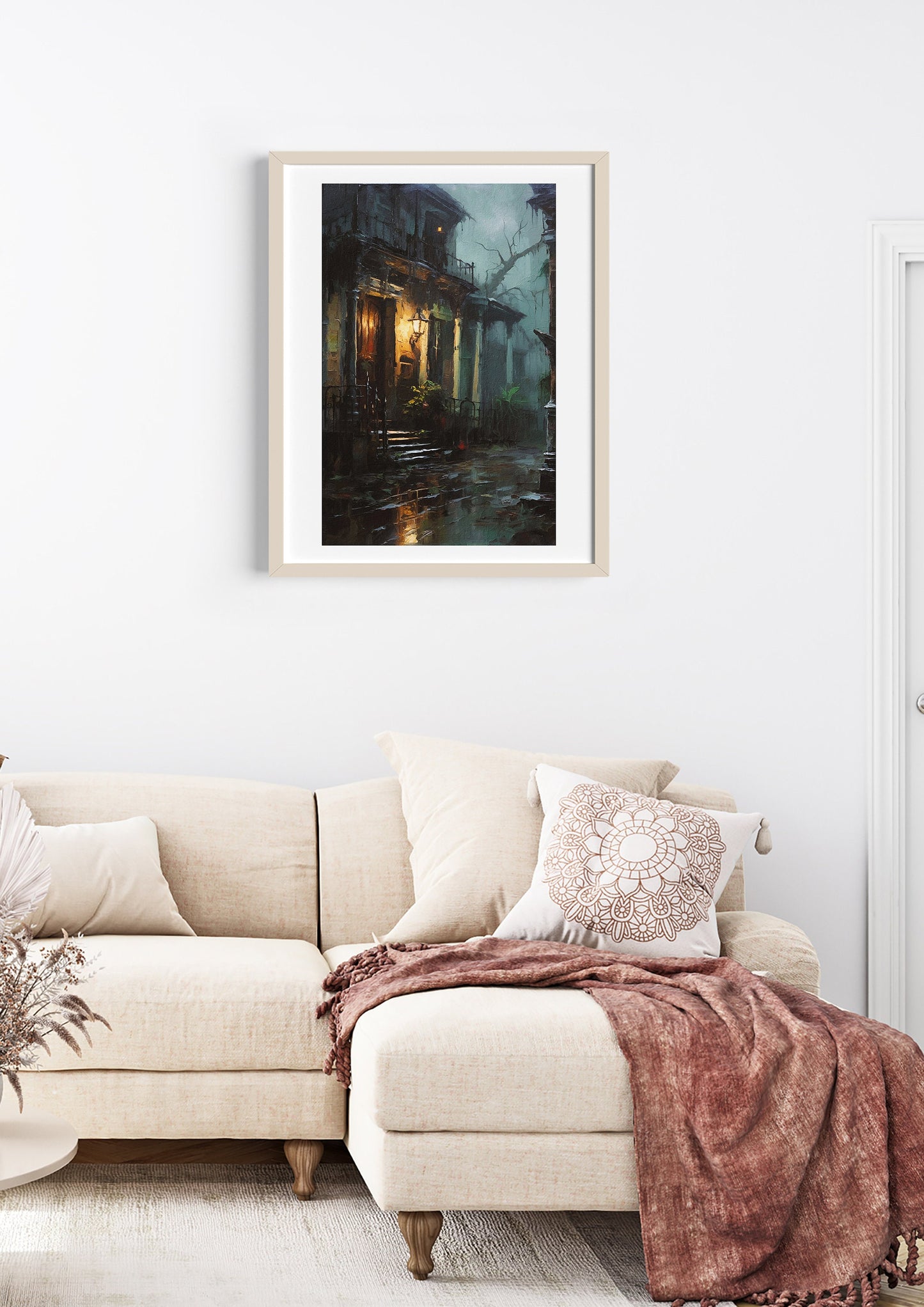 The Haunted Streets of New Orleans #2 - Instant Art - Printable Wall Decor - INSTANT Download