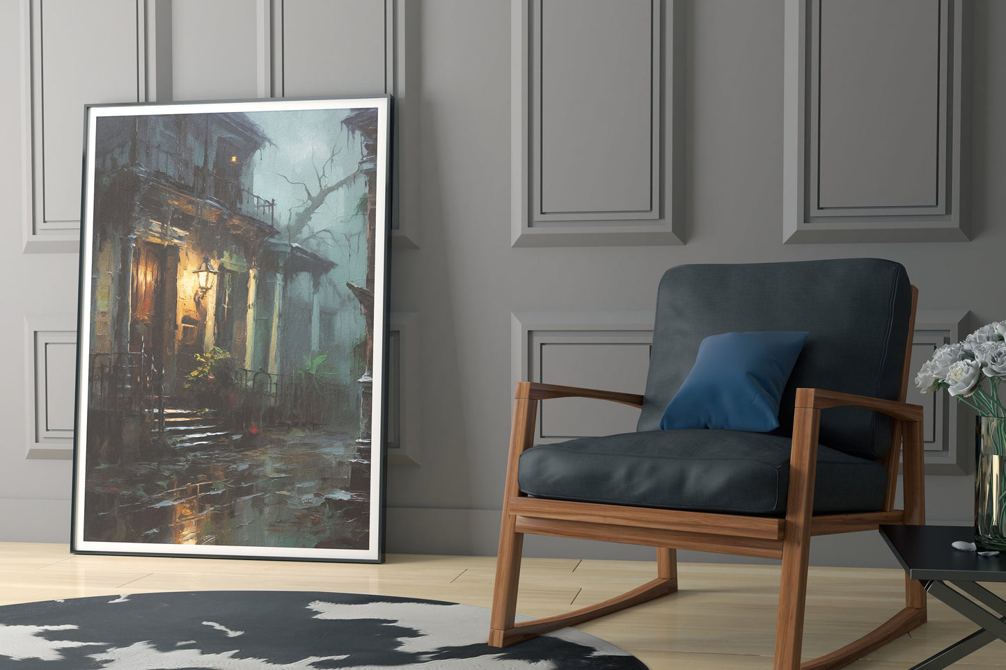 The Haunted Streets of New Orleans #2 - Instant Art - Printable Wall Decor - INSTANT Download