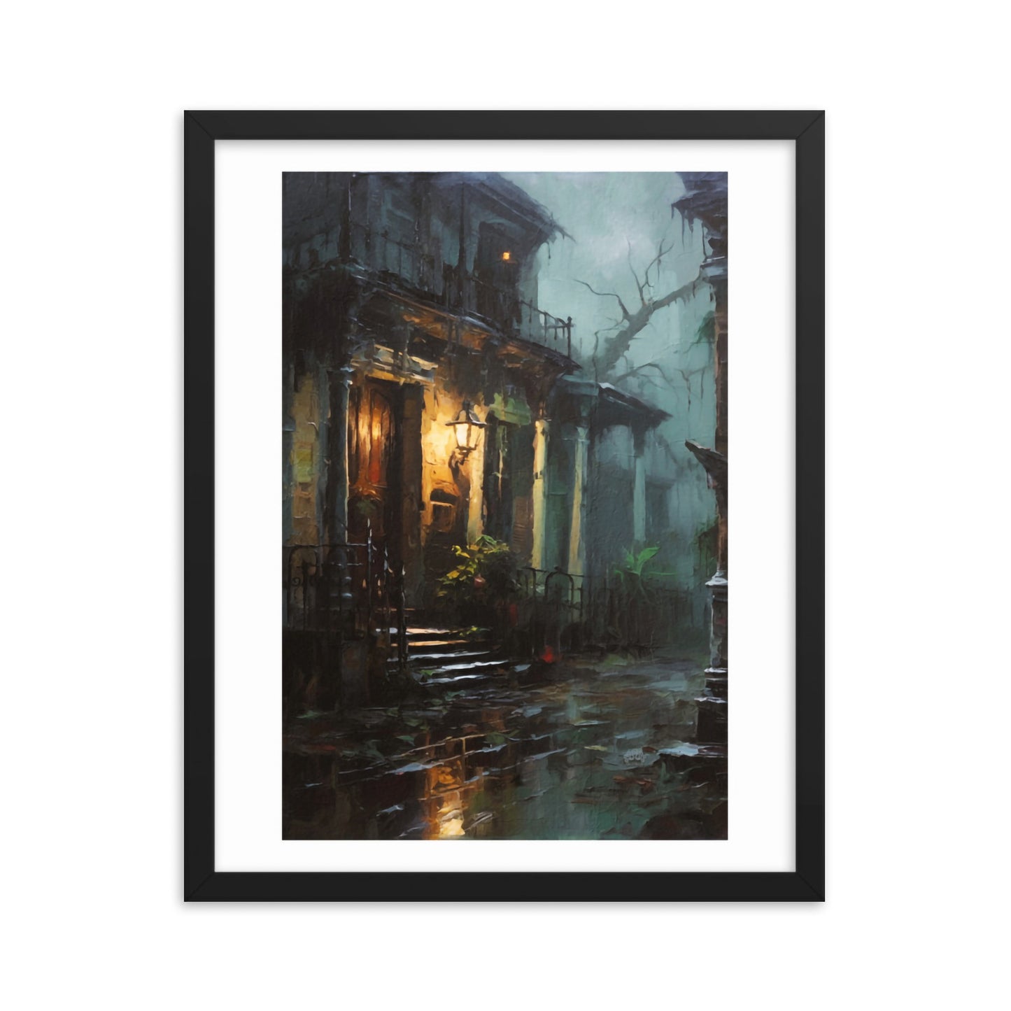 The Haunted Streets of New Orleans #2 - Instant Art - Printable Wall Decor - INSTANT Download