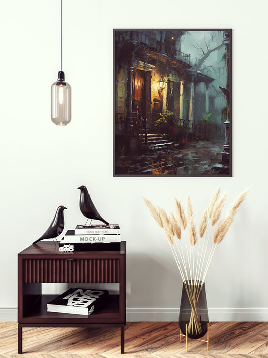 The Haunted Streets of New Orleans #2 - Instant Art - Printable Wall Decor - INSTANT Download