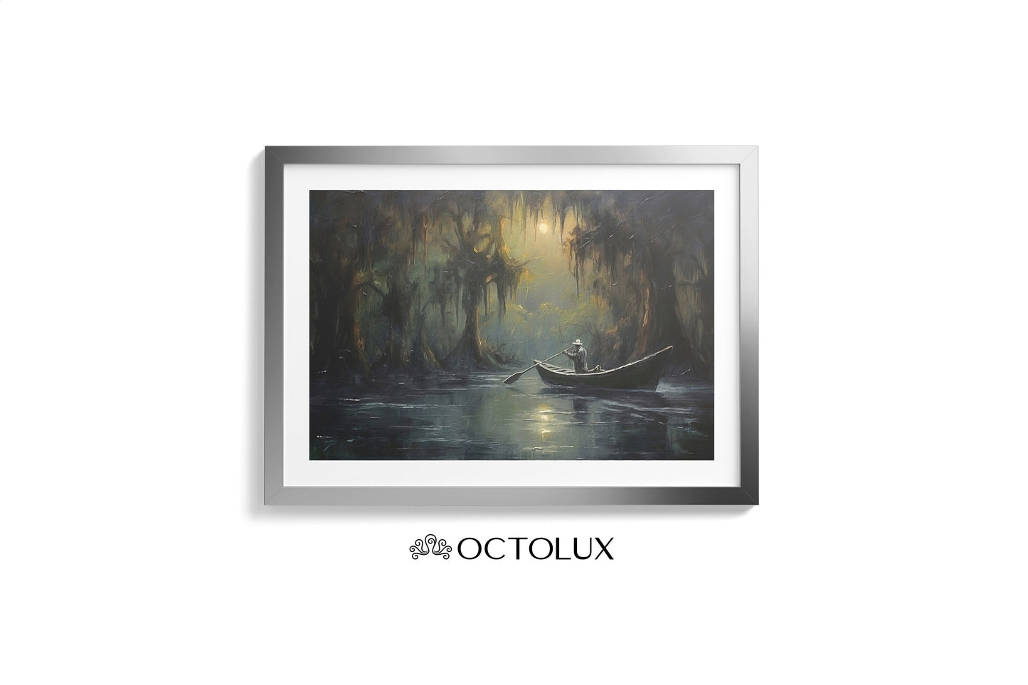 The Haunted Swamps of Louisiana #2 - Scenic Print - Instant Art - Printable Wall Decor - INSTANT DIGITAL DOWNLOAD