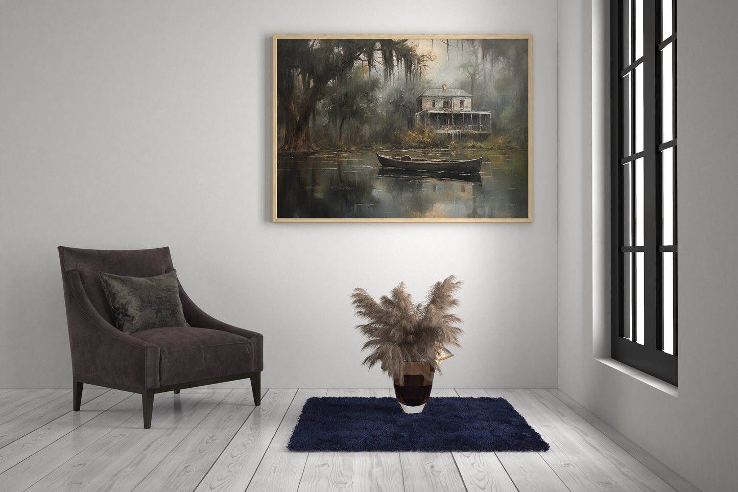 The Haunted Swamps of Louisiana #3 - Scenic Print - Instant Art - Printable Wall Decor - INSTANT DIGITAL DOWNLOAD