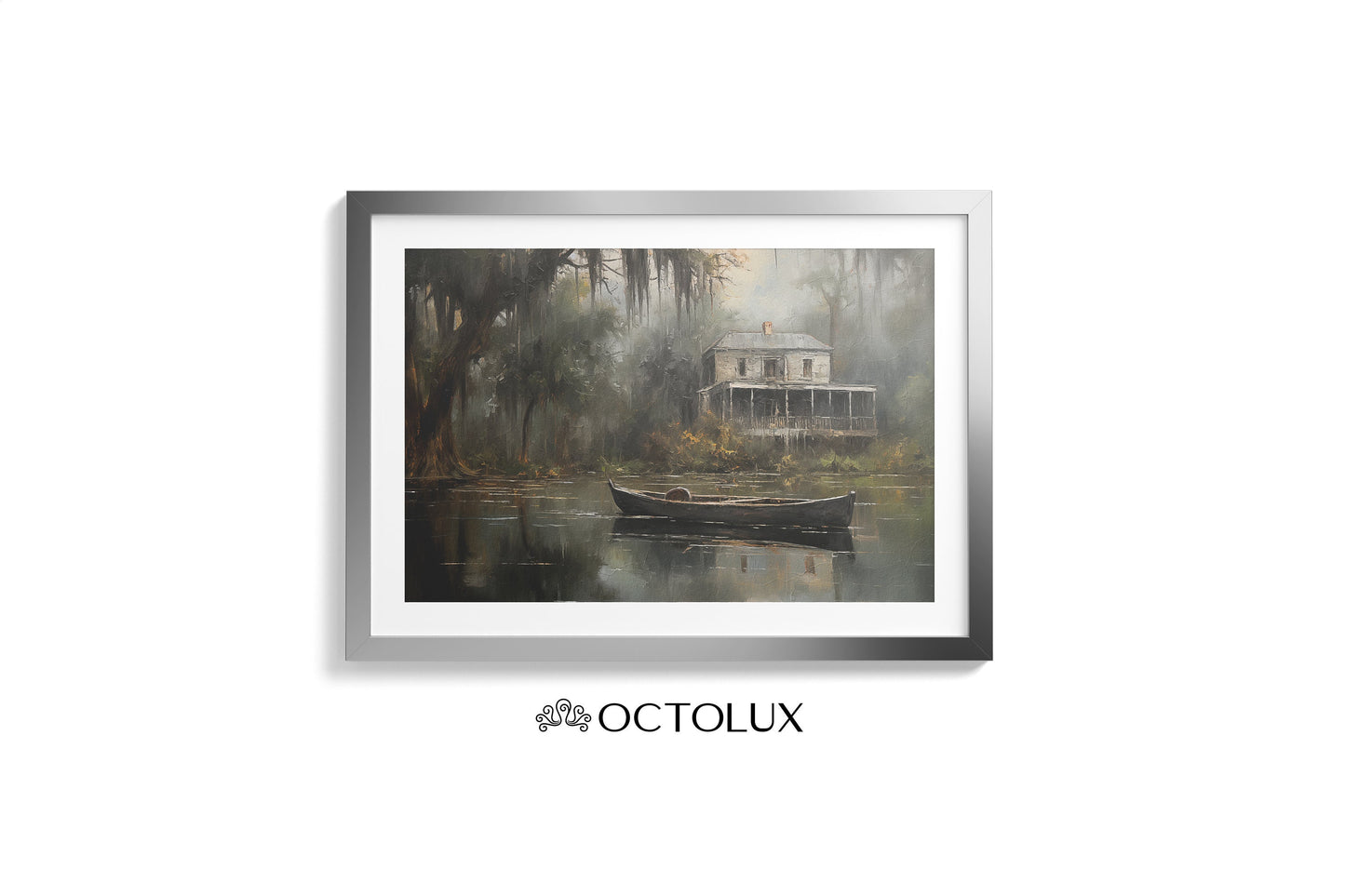 The Haunted Swamps of Louisiana #3 - Scenic Print - Instant Art - Printable Wall Decor - INSTANT DIGITAL DOWNLOAD