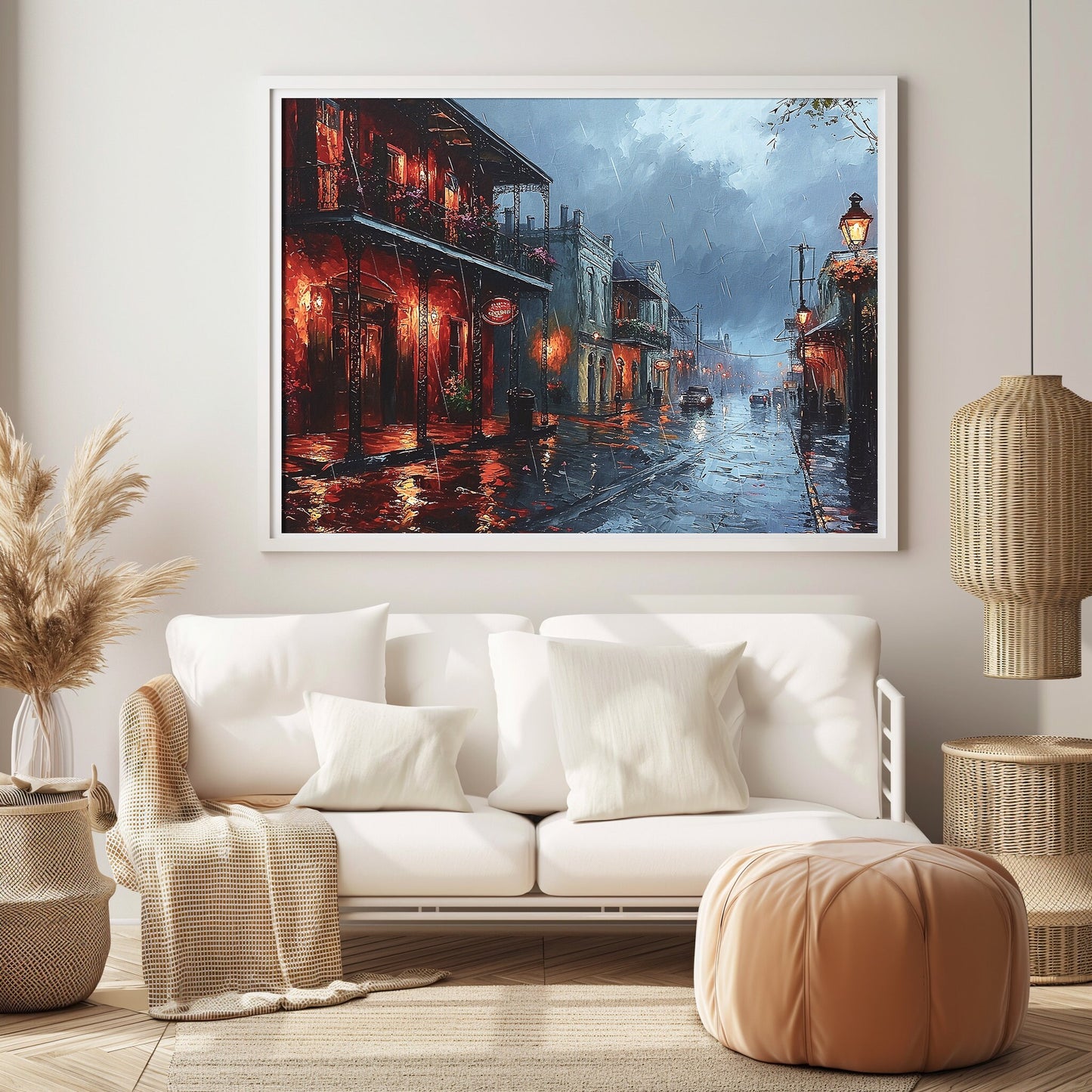 The Haunted French Quarter of New Orleans #3 - Scenic Print - Instant Art - Printable Wall Decor - INSTANT Download